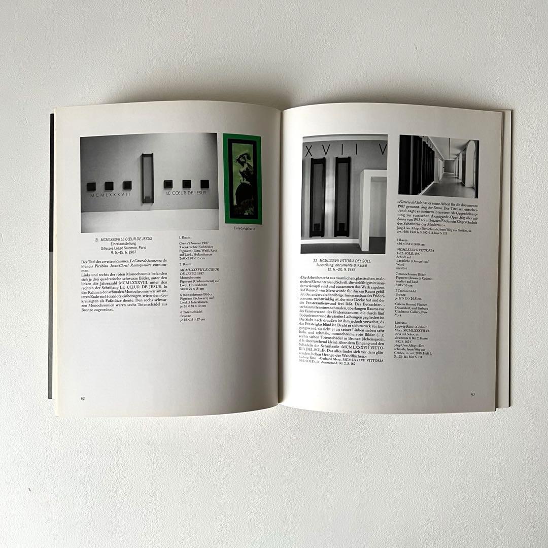 【Sale・2冊セット】Gerhard Merz Archipittura作品集