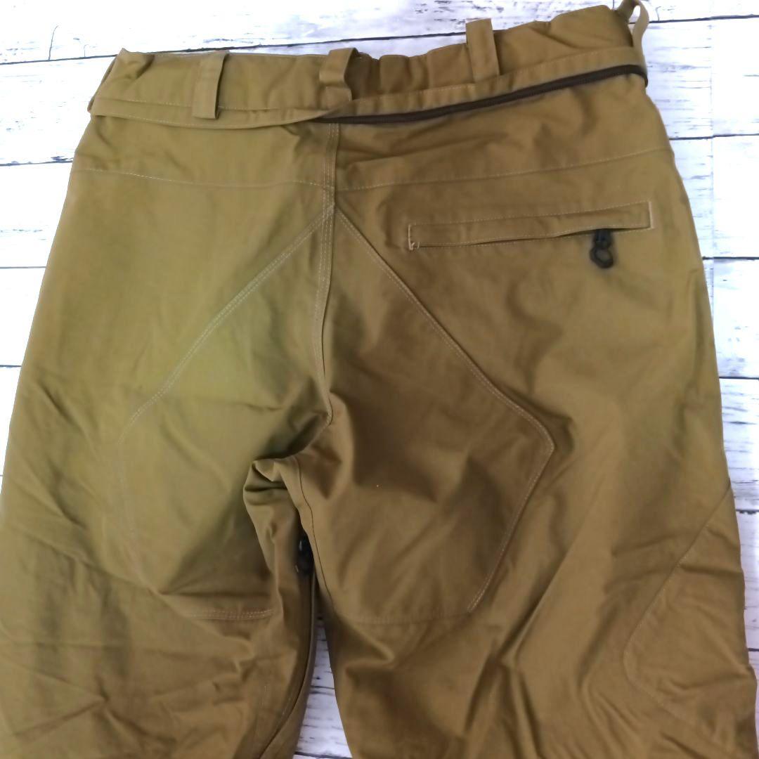 VOLCOM ボルコム GORE-TEX スノーボードパンツ ブラウン カーキ
