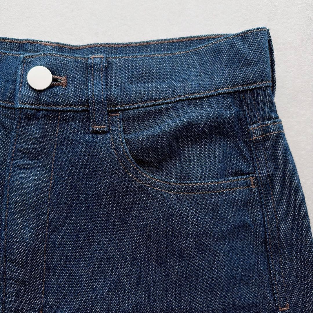 25SS　Theory Relaxed Denim Curved Pant