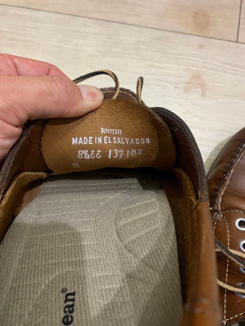 L.L.Bean 26.5cmモカシン　ブルチャーモック　レザー デッキシューズ