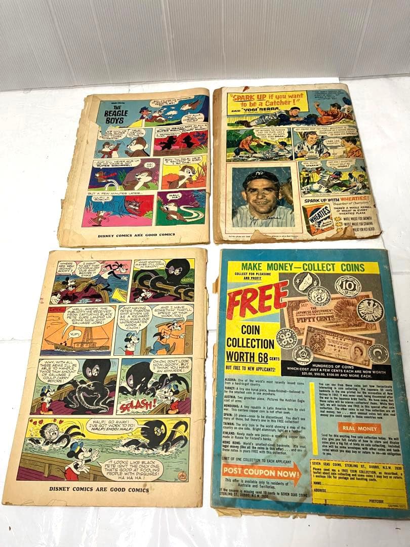 Walt Disney's comic DELL comic 海外 漫画 レトロ