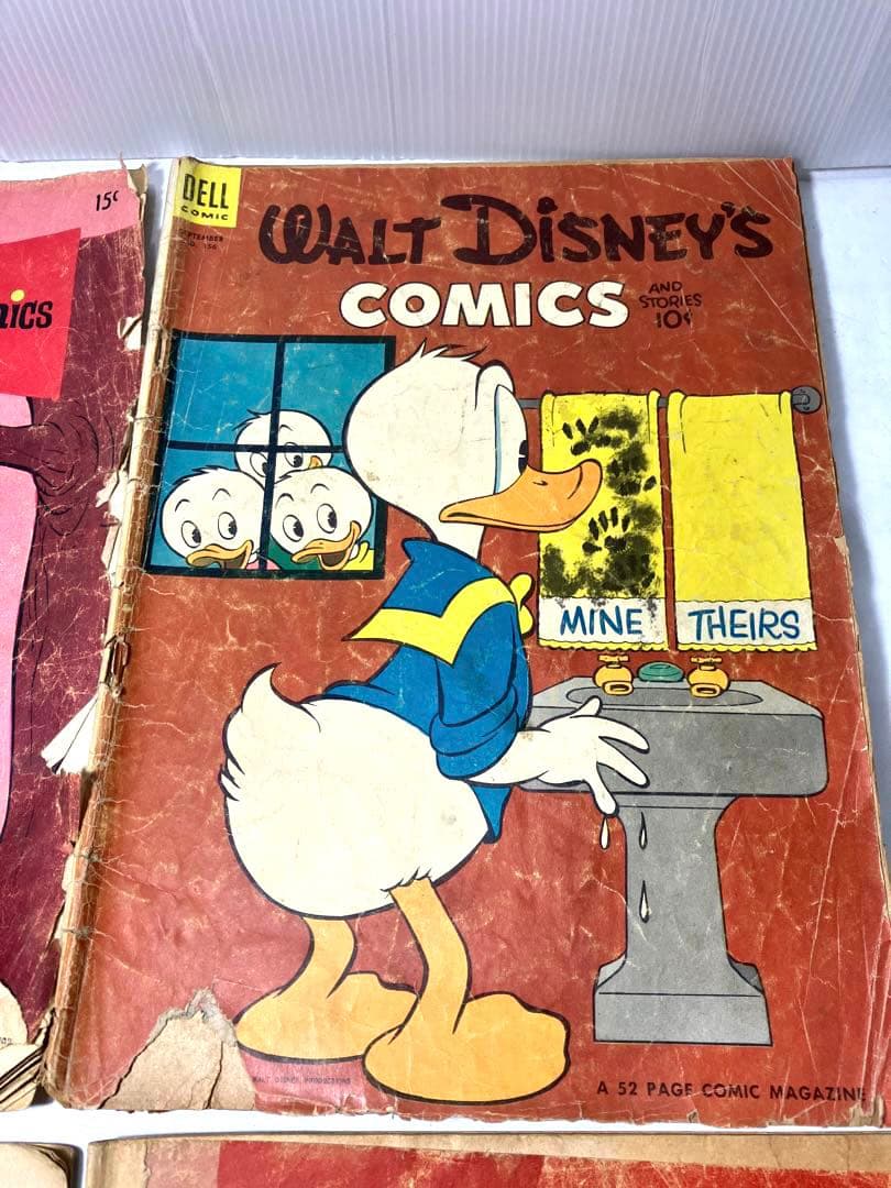 Walt Disney's comic DELL comic 海外 漫画 レトロ