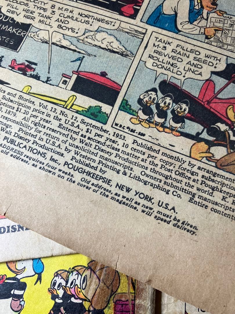 Walt Disney's comic DELL comic 海外 漫画 レトロ