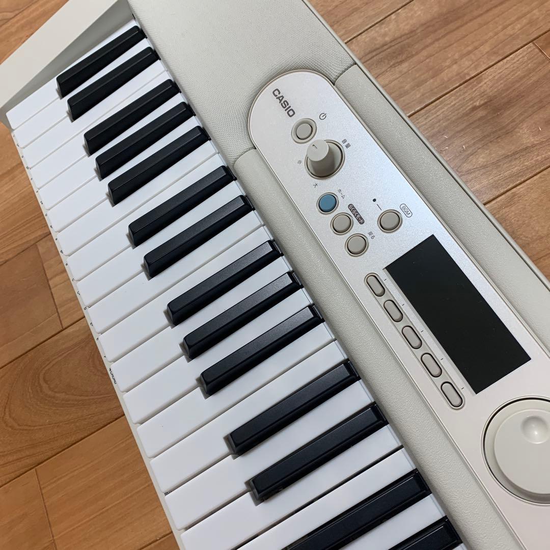 極美品★CASIO Casiotone 光ナビゲーション23年製　LK-520