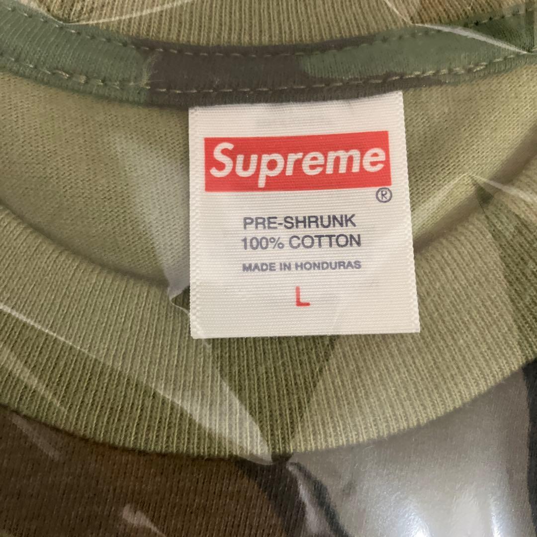 Supreme Spider-Man Tee ウッドランドカモ Lサイズ