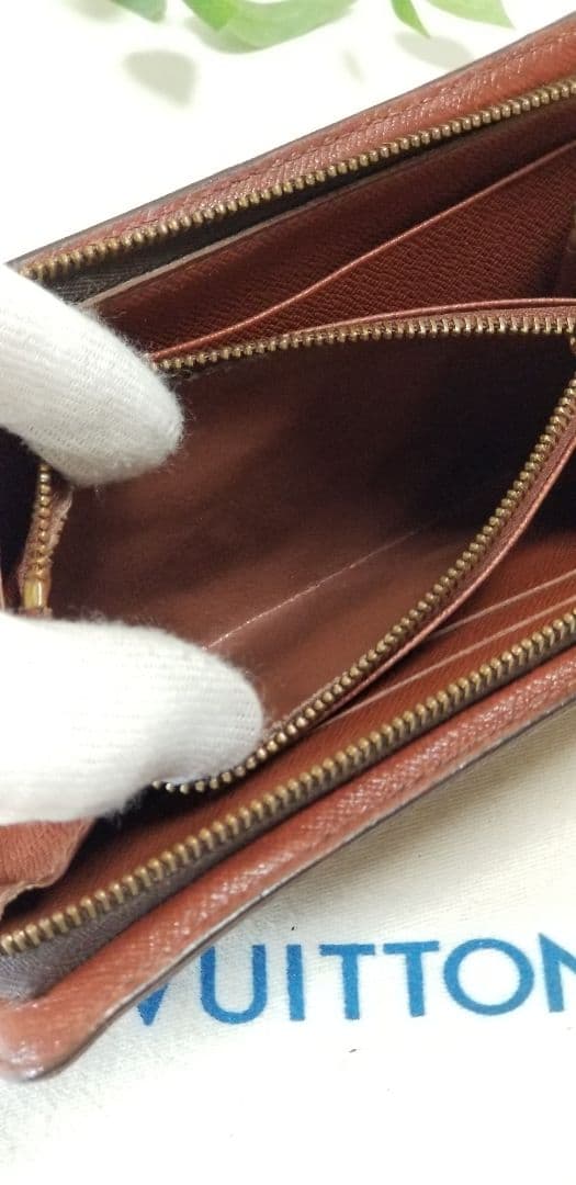 ルイヴィトン モノグラム ポルトモネジップ ラウンドファスナー 長財布