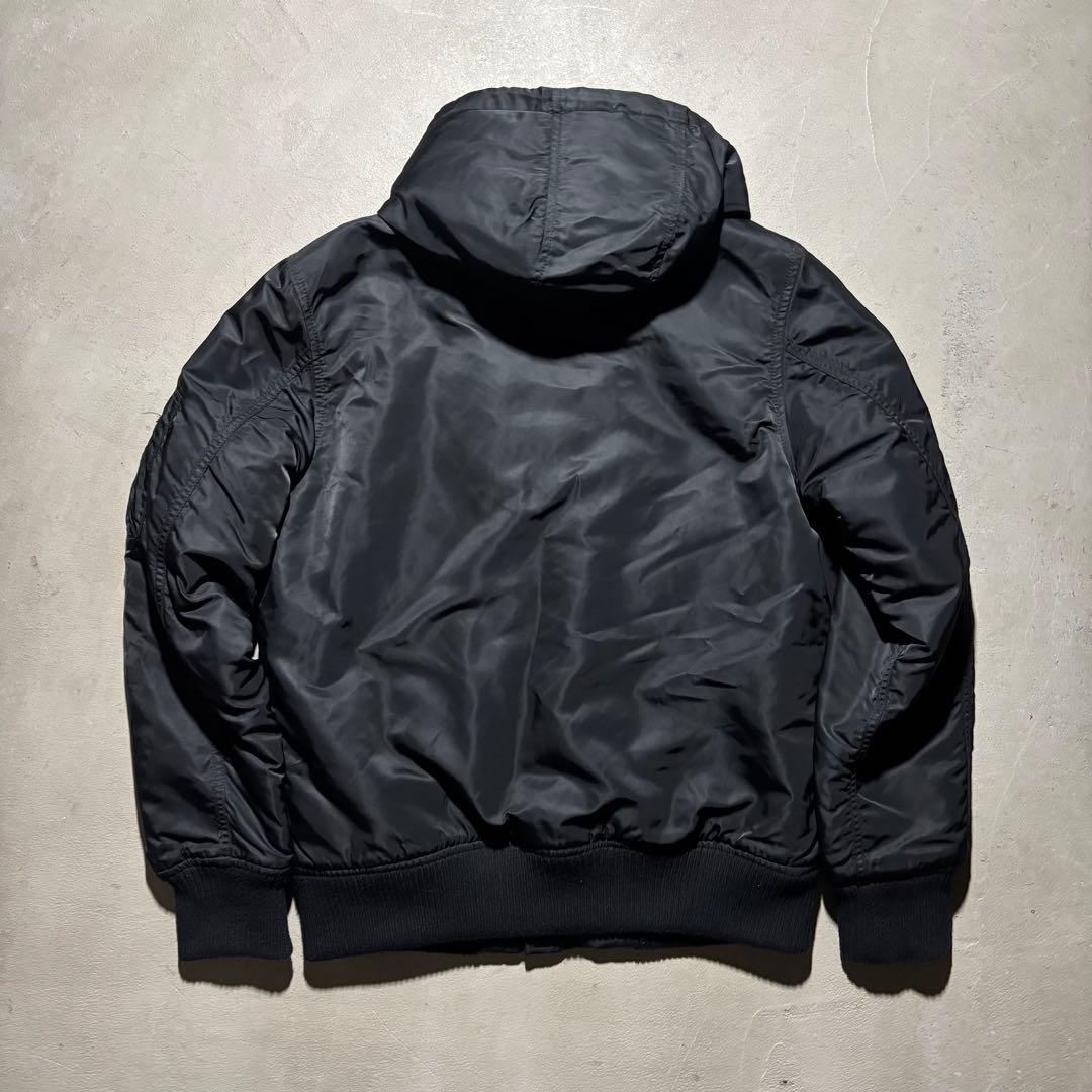 ALPHA INDUSTRIES フーデッド フライトジャケット
