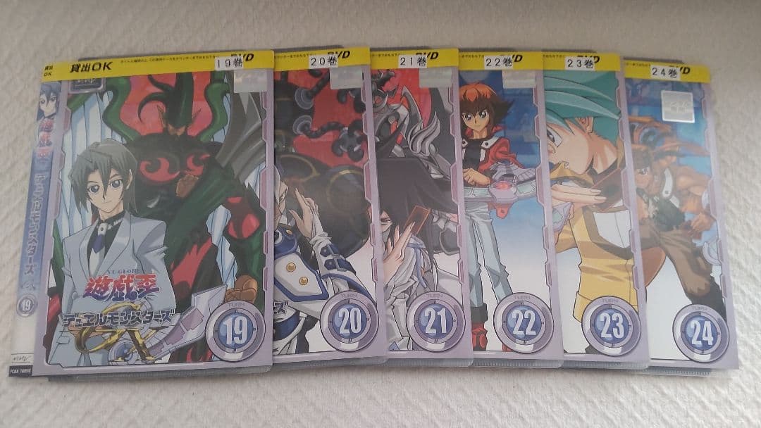 【user_0032158a】全巻セット 遊戯王GX DVD 全45巻