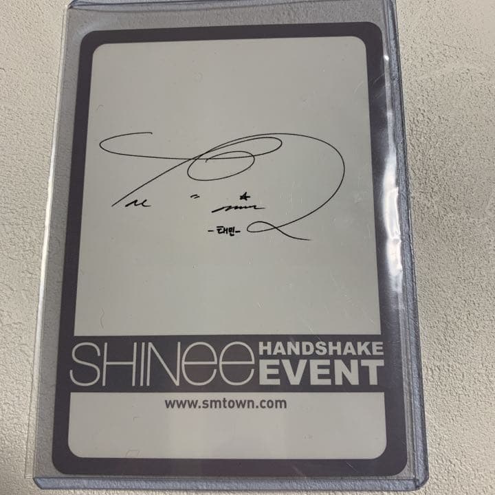 SHINee HANDSHAKE EVENT テミン