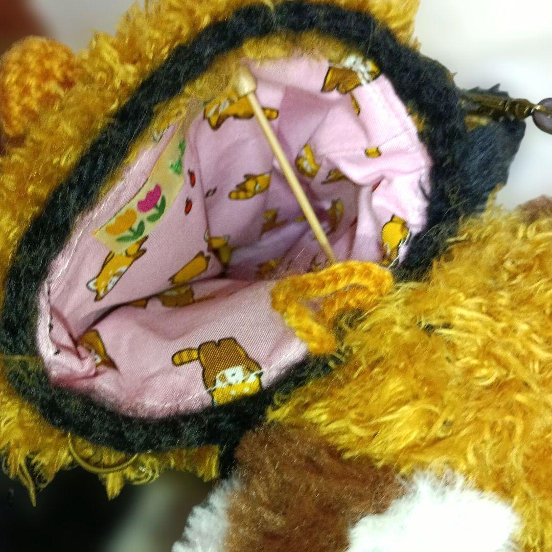 レッサーパンダ　スマホポーチ　ミニバッグ　あみぐるみ　一点物　試作品