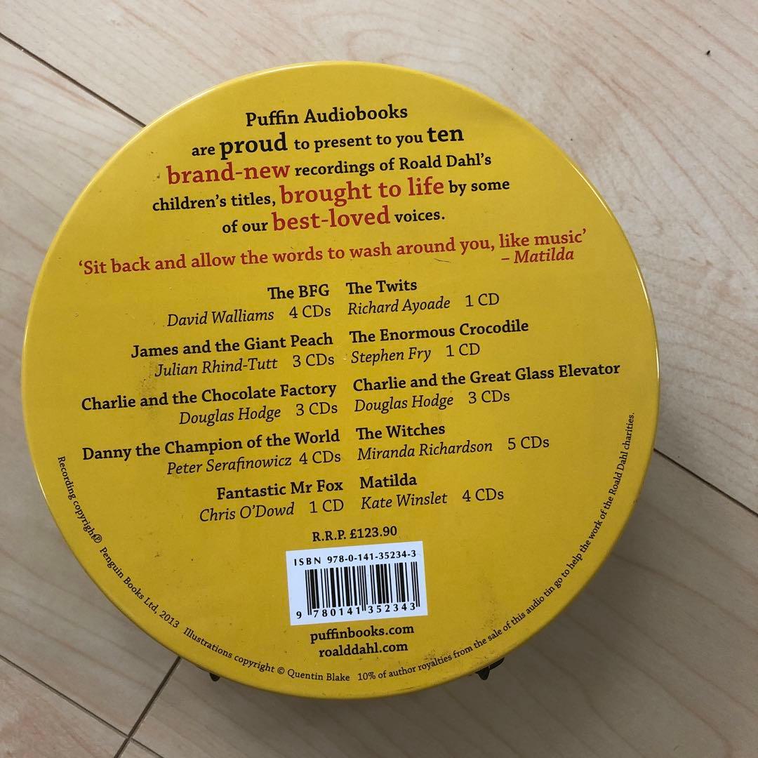 美品　英語オーディオブック Roald Dahl CD 10作品29枚入