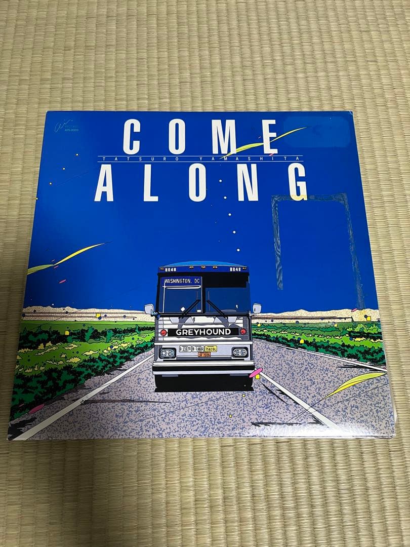 LPレコード　山下達郎　COME ALONG　2枚セット　和モノ　シティポップ