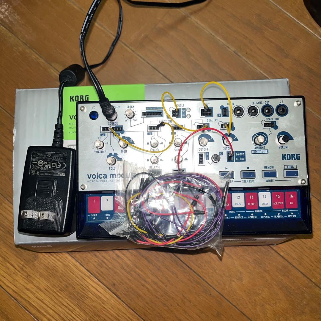 KORG volca modular モジュラーシンセサイザー