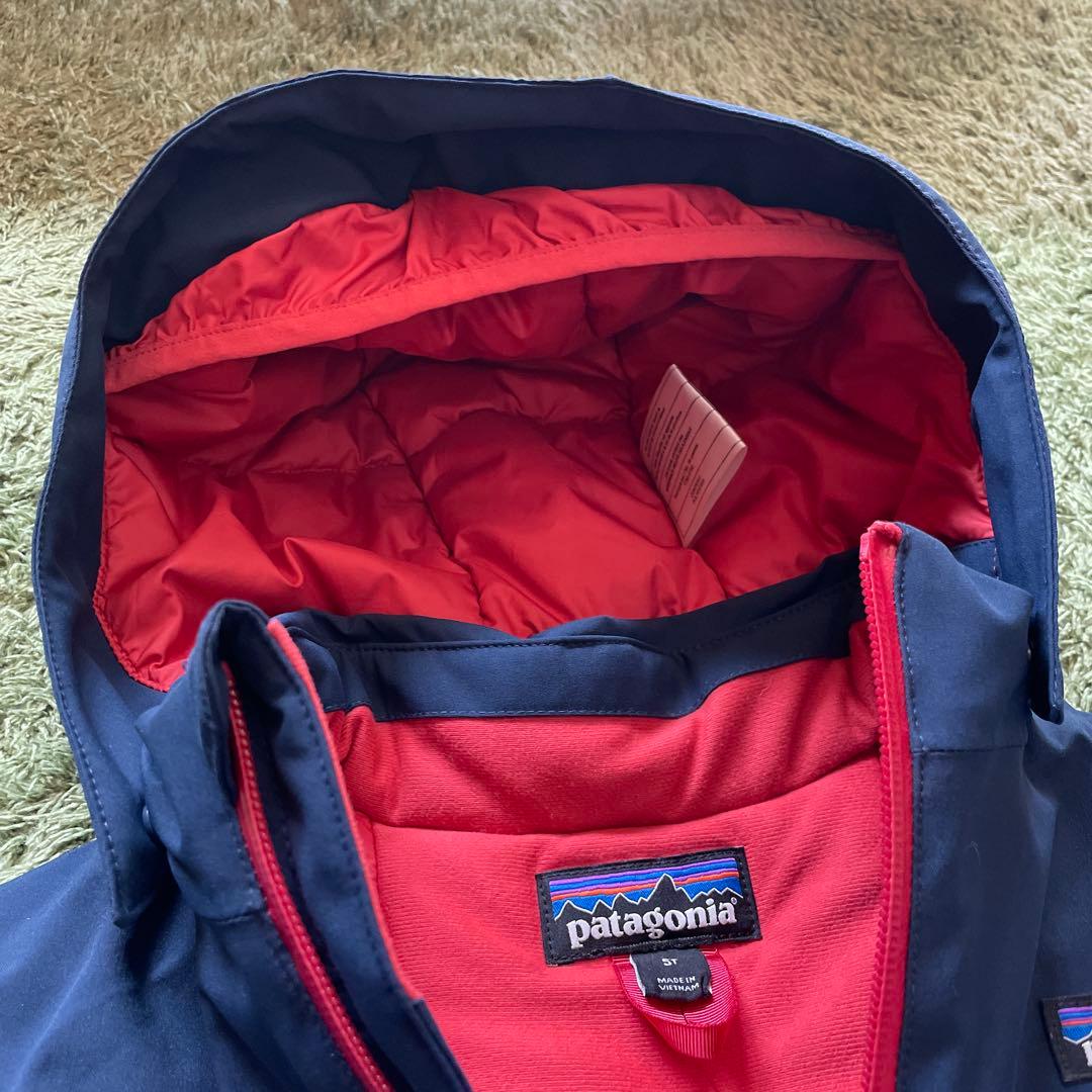patagonia 子ども用スノーウェア 5T