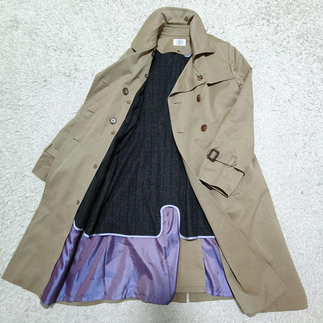 美品【ジェイプレス】ウールライナー&チンストラップ付き　トレンチコート