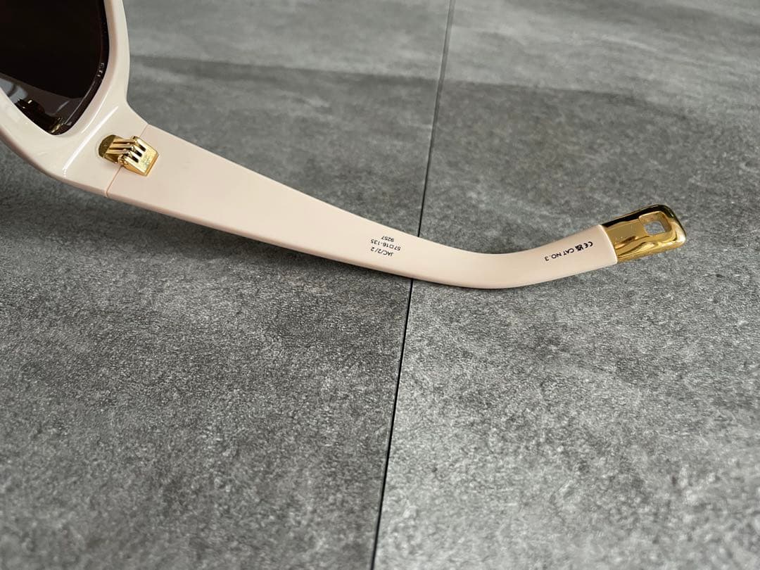 JACQUEMUS ジャックムス　9257 サングラス　ベージュ　日本製
