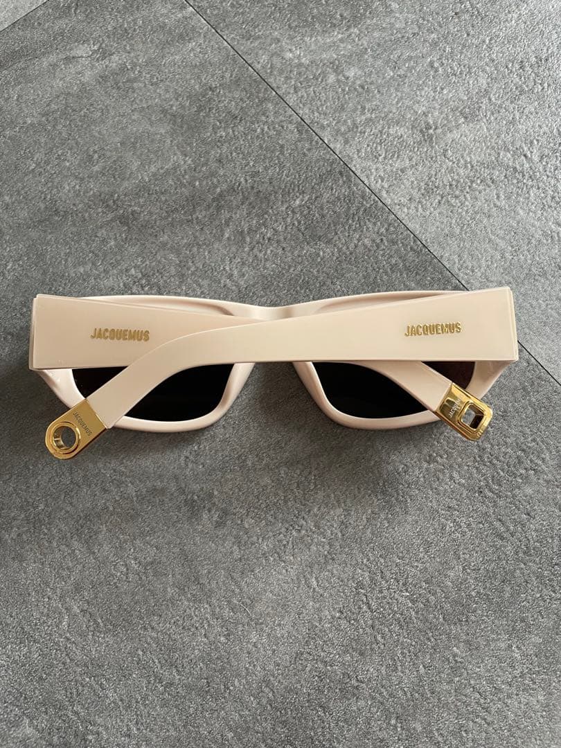 JACQUEMUS ジャックムス　9257 サングラス　ベージュ　日本製
