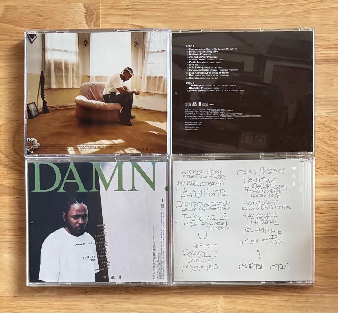 ケンドリック・ラマー 国内盤 CD 歌詞・対訳付 レンタル使用品