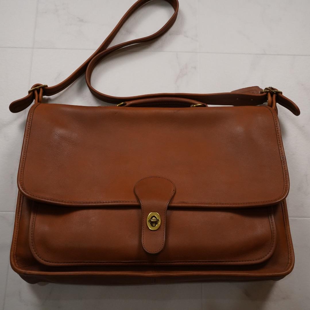 COACH メトロポリタン ブリーフケース 5180 レザー ブラウン