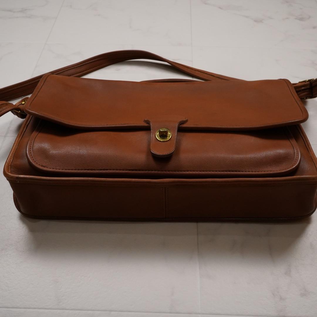 COACH メトロポリタン ブリーフケース 5180 レザー ブラウン