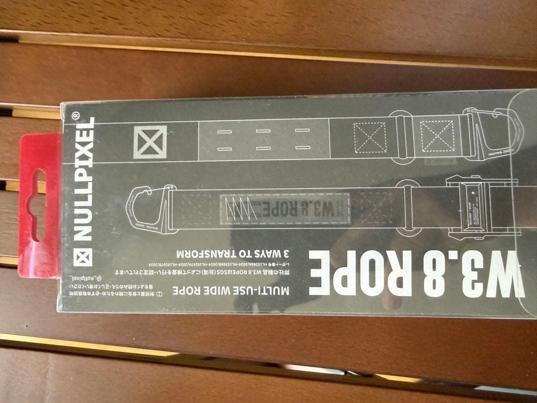 [新品・未開封・希少] NULLPIXEL W 3.8 ROPE