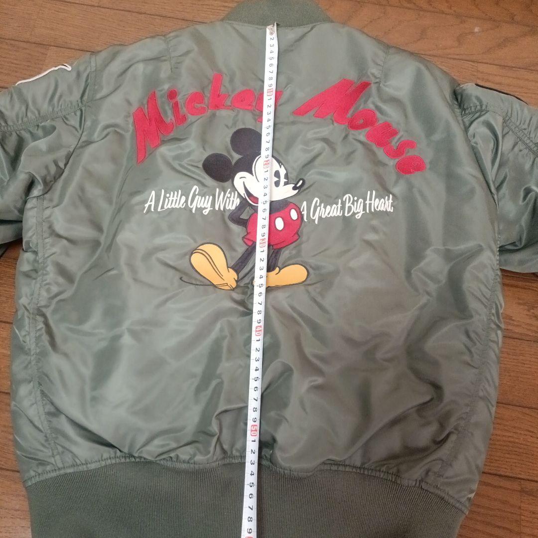早い者勝ち　AVIREX×Disney MA-1 公式コラボ ミッキーマウス　L