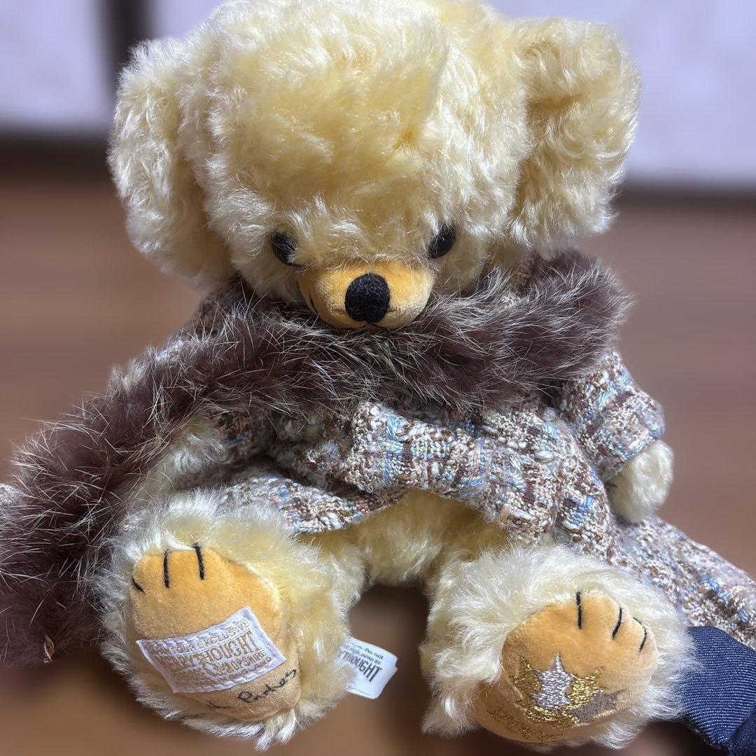 クマと犬のぬいぐるみ 約30cm