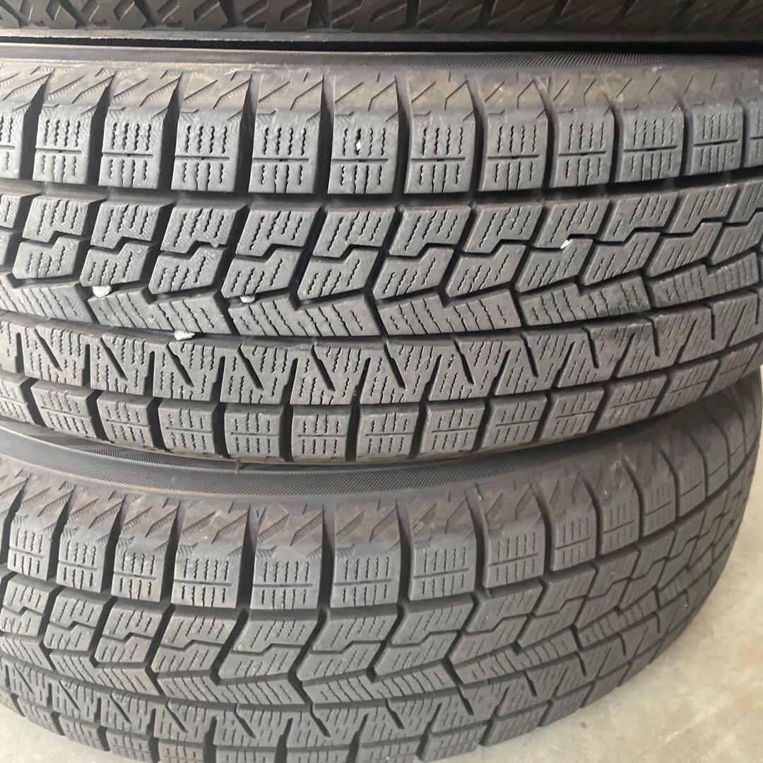 ヨコハマ　スタッドレス　バリ山　155/65R14 中古4本　25年製　送料込み