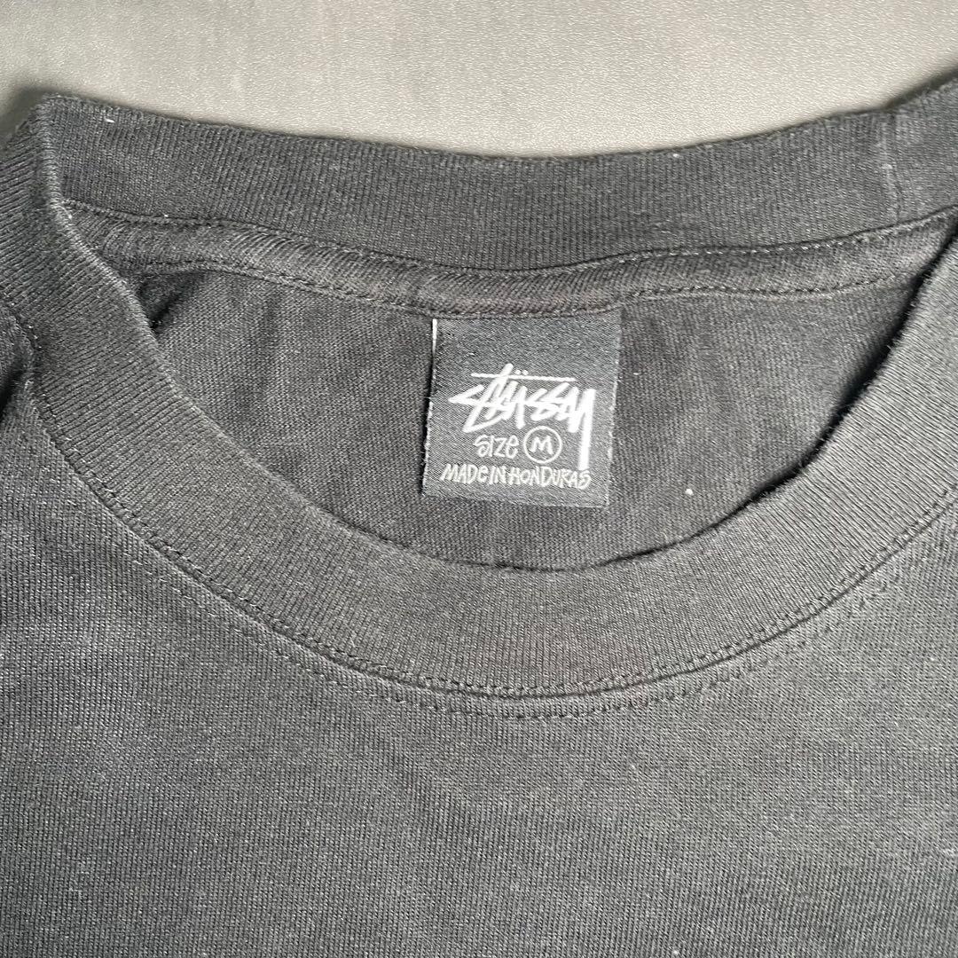 トップス 00s Stussy Stock Heart T-Shirt Black M