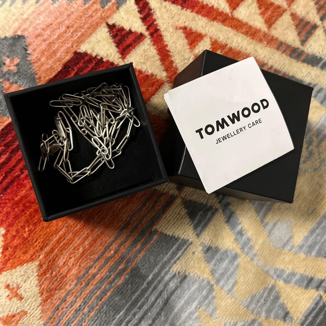 ピ*グ様 TOMWOOD シルバー リンクチェーンネックレス 60cm
