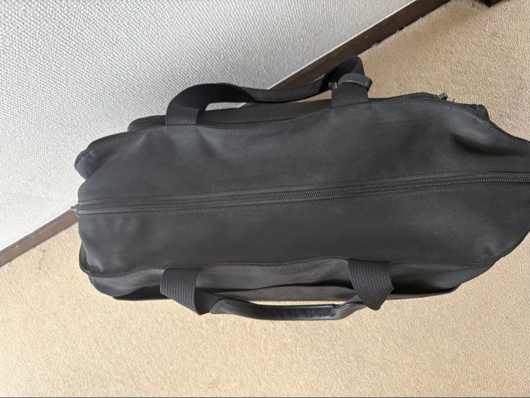 TUMI ブラックボストンバッグ 大容量
