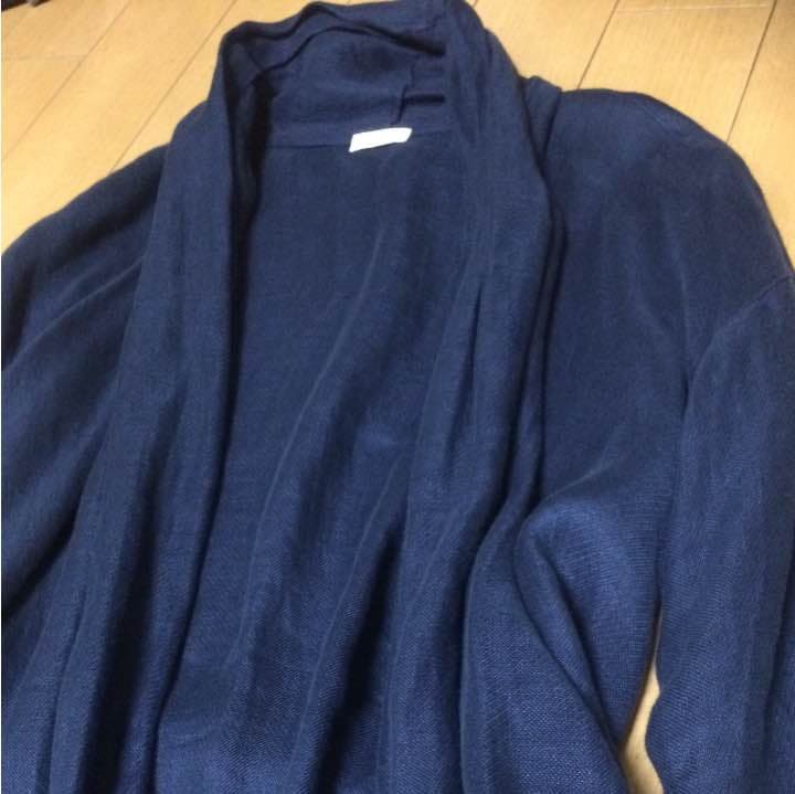 ina リネンインディゴロングローブ お値下げ