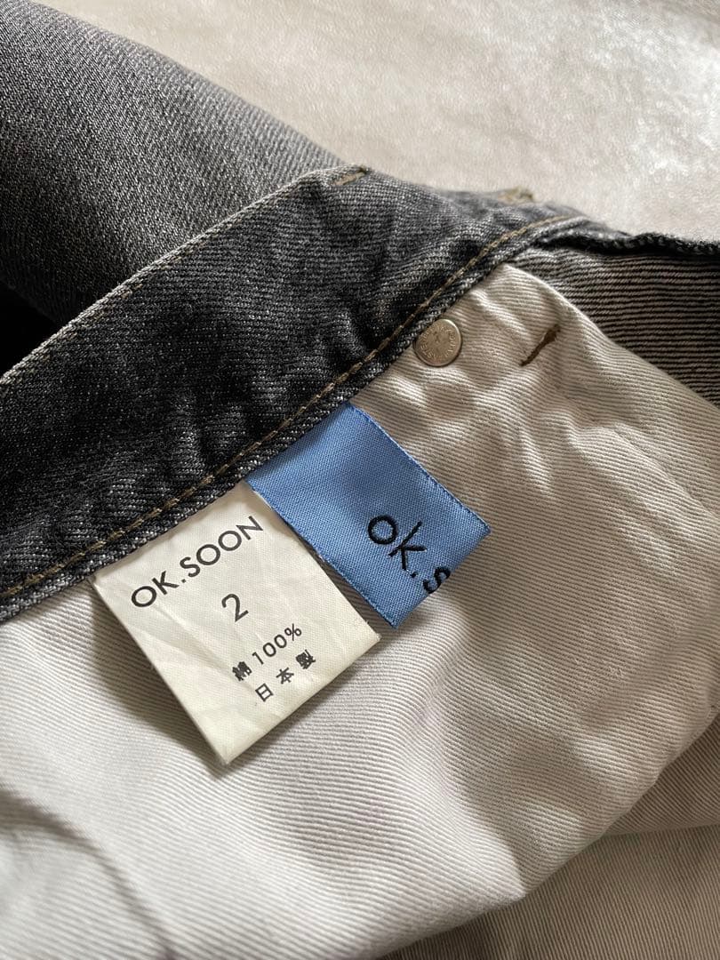 roro　ok.soon original wide denim