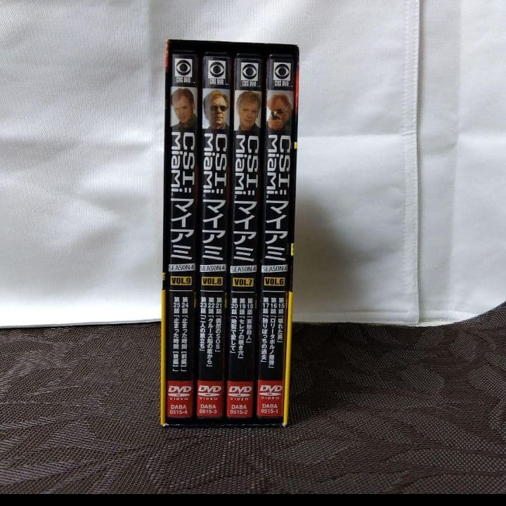 DVD「CSI:マイアミ シーズン4 コンプリートDVD-BOX-2〈4枚組〉」