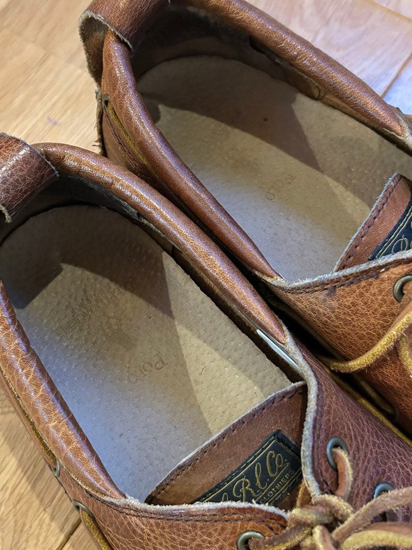 Polo Ralph Lauren ラルフローレン ブラウン デッキシューズ