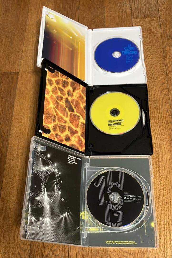 UNISON SQUARE GARDEN CD/DVDセット