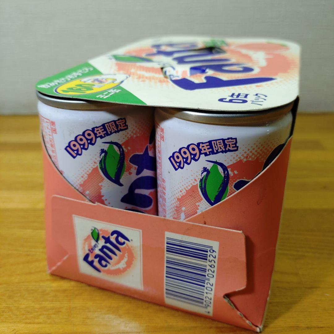 1999年限定 Fanta クリアピーチ 6缶パック 160ml