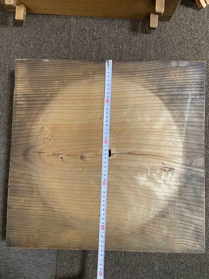 木製角【大】せいろ　アンティーク　レトロ　竹スノコ付き　蒸し器