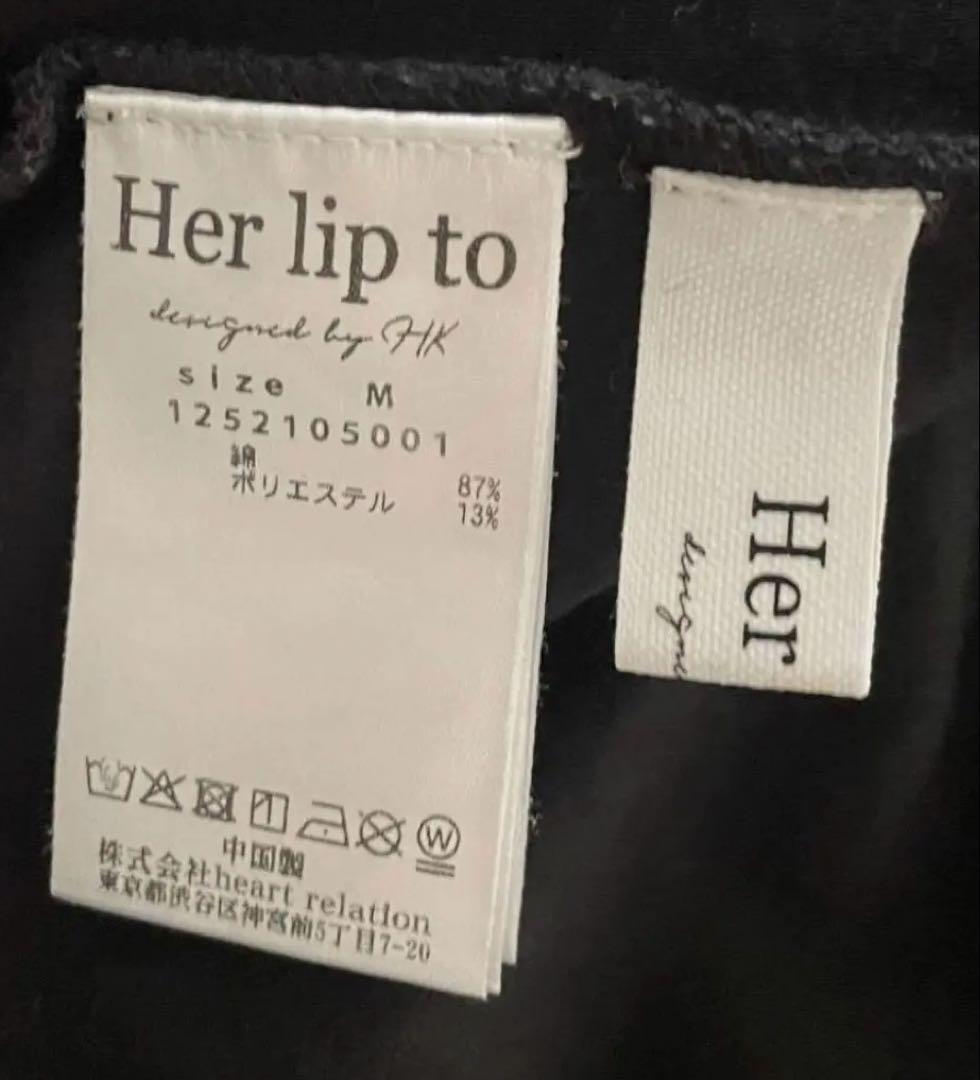Herlipto Braid Mini Dress M ミニワンピース　ブラック