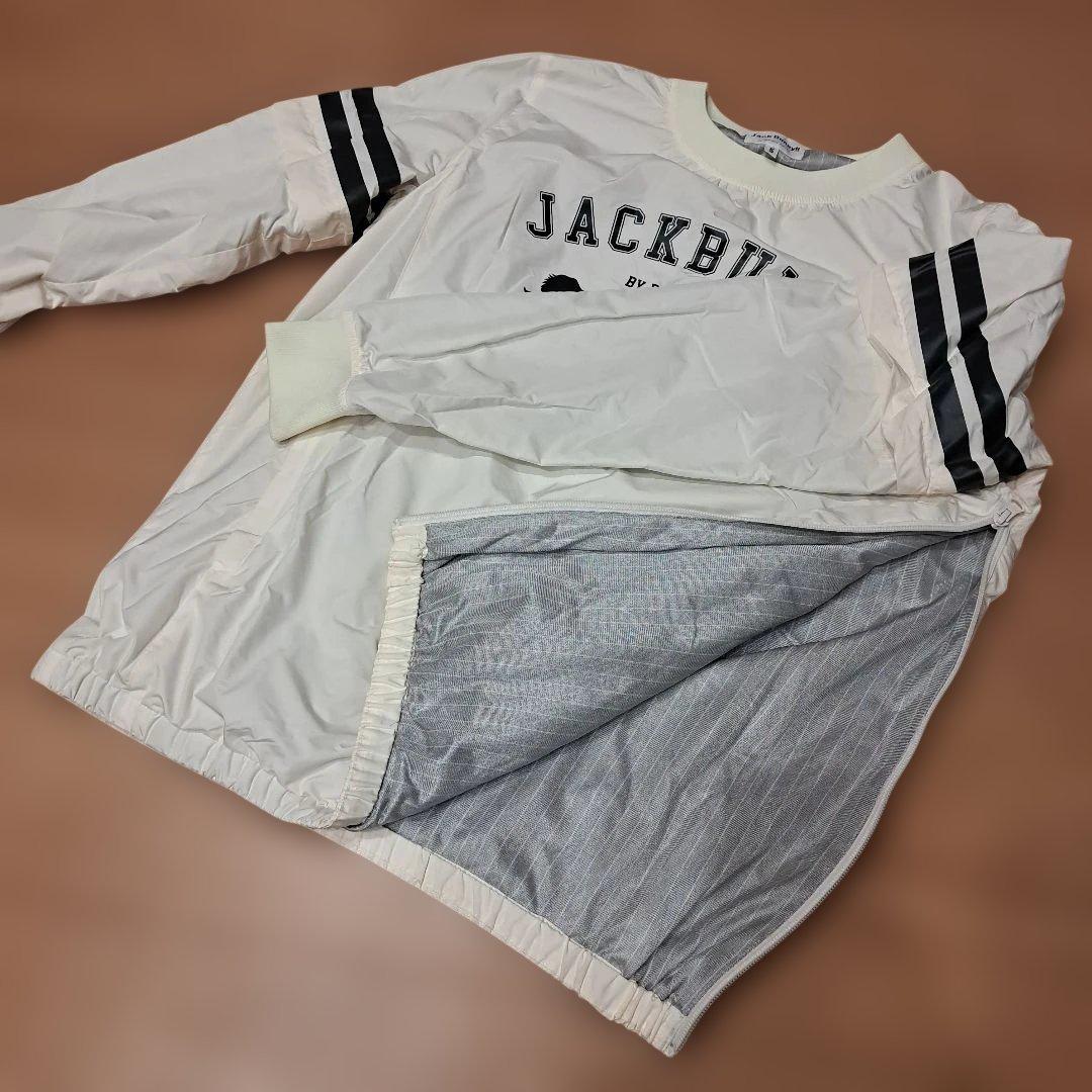 Jack Bunny!! ホワイトウインドブレーカー サイズ5