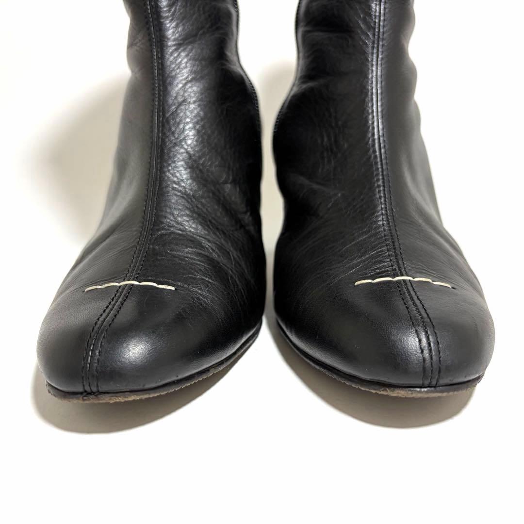 極美品☆SAKIAS 5-LAB ファイブステッチ ショートブーツ 黒 37