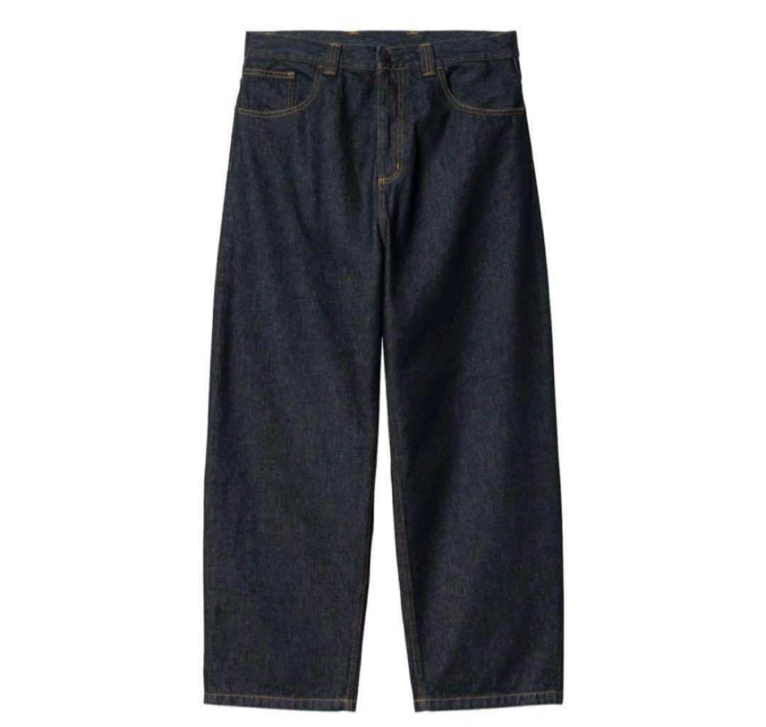 パンツ carhartt BRANDON PANT Blue rinsed XS