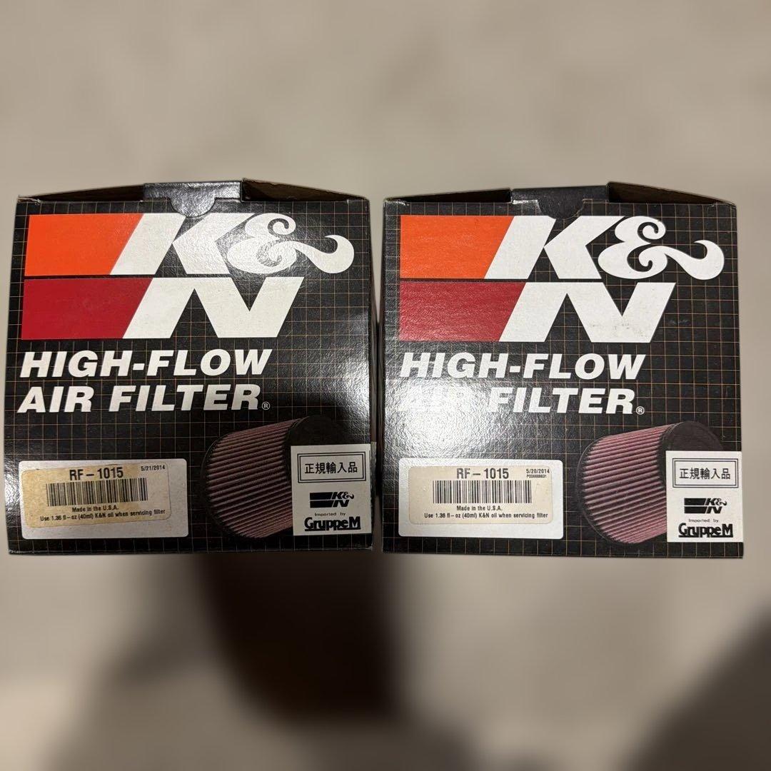K&N ハイフローエアフィルター RF-1015 正規輸入品 GruppeM