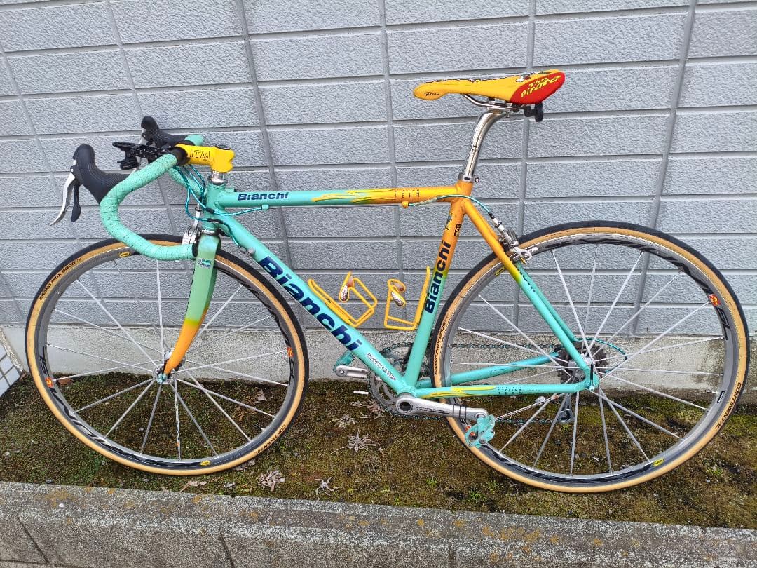オレンジBianchi MegaPro L パンターニ　直接受渡