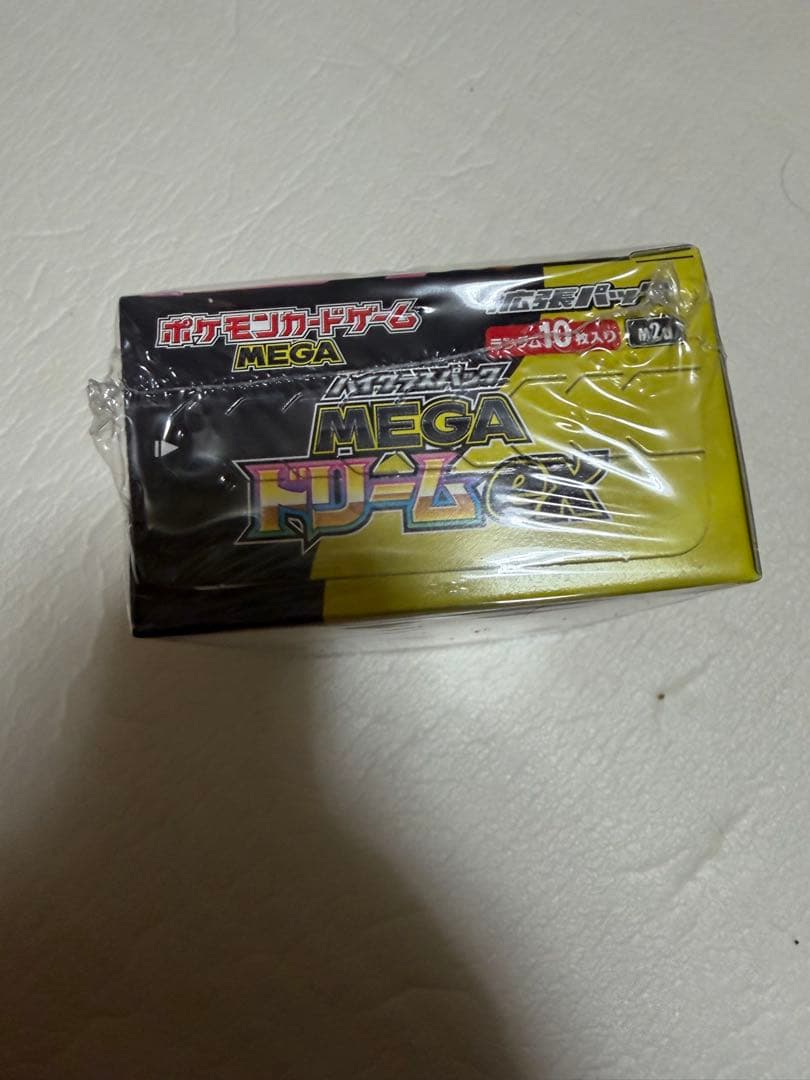 ポケモンカードMEGAドリームEX シュリンク付き　box