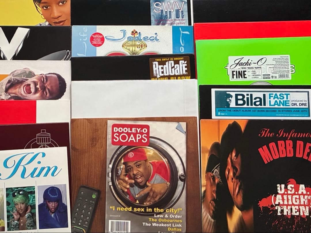 ヒップホップ・R&B レコードコレクション　20枚