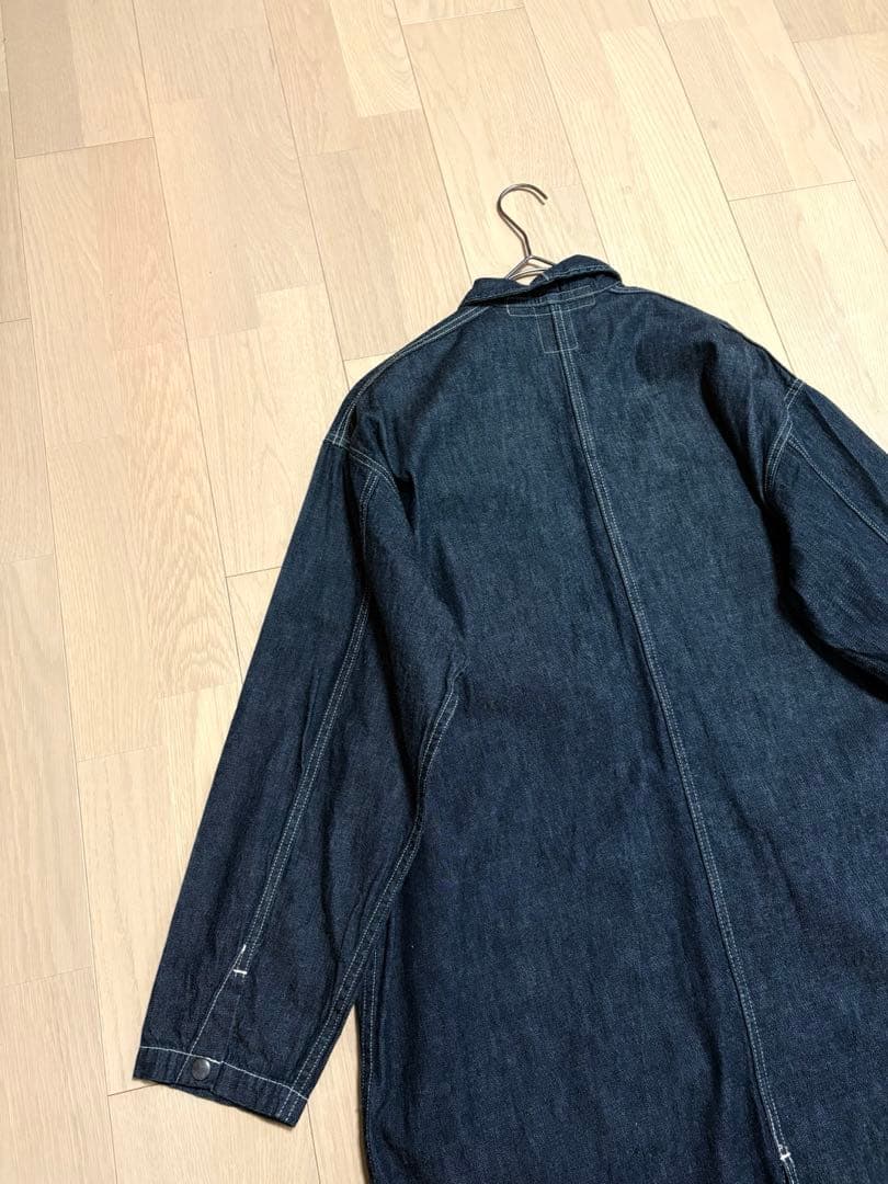 デニムアンドダンガリー デニム ロングシャツ　ワンピース　レディース