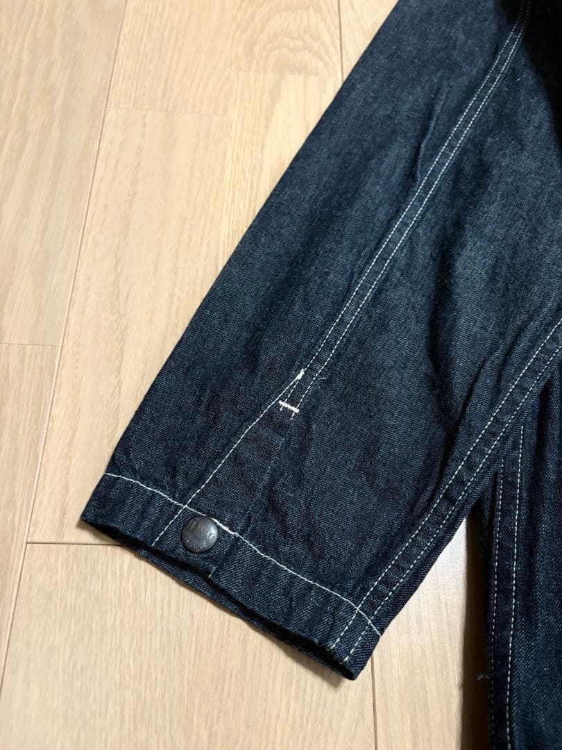デニムアンドダンガリー デニム ロングシャツ　ワンピース　レディース