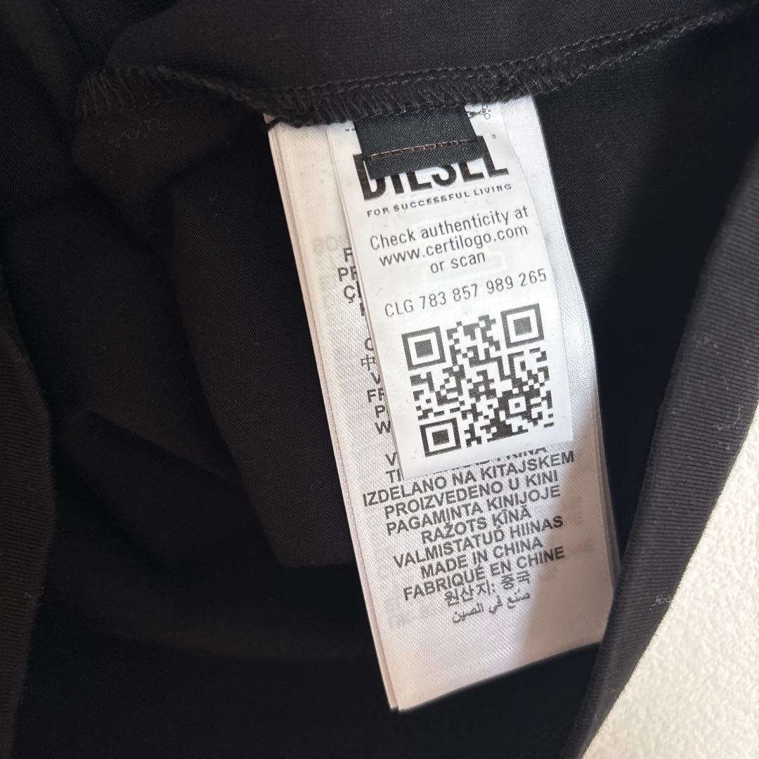 完売アイテム正規品 diesel ウィメンズ ロゴ Tシャツ