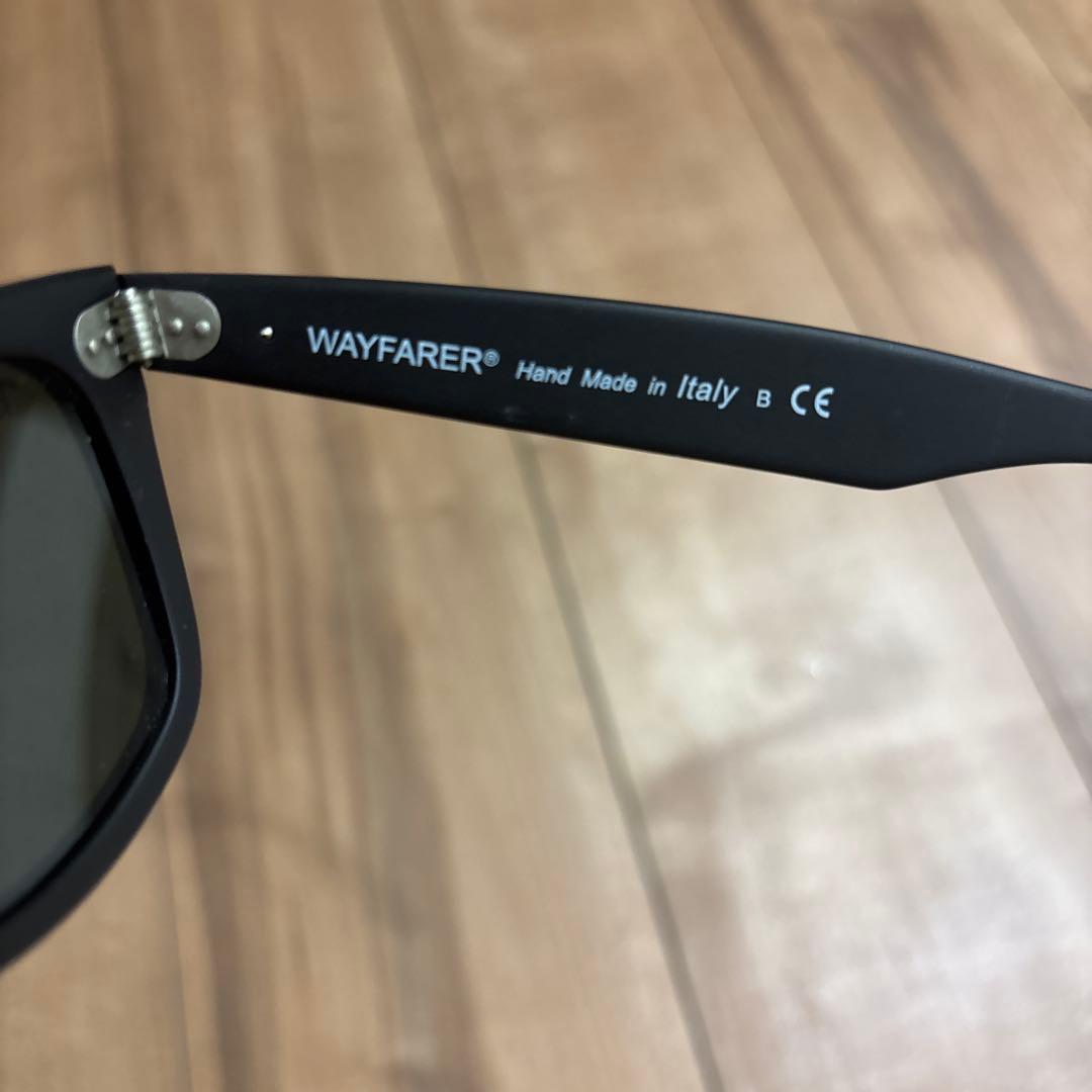 Ray-Ban Wayfarer サングラス マットブラック レイバン